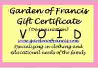 Gift Certificates